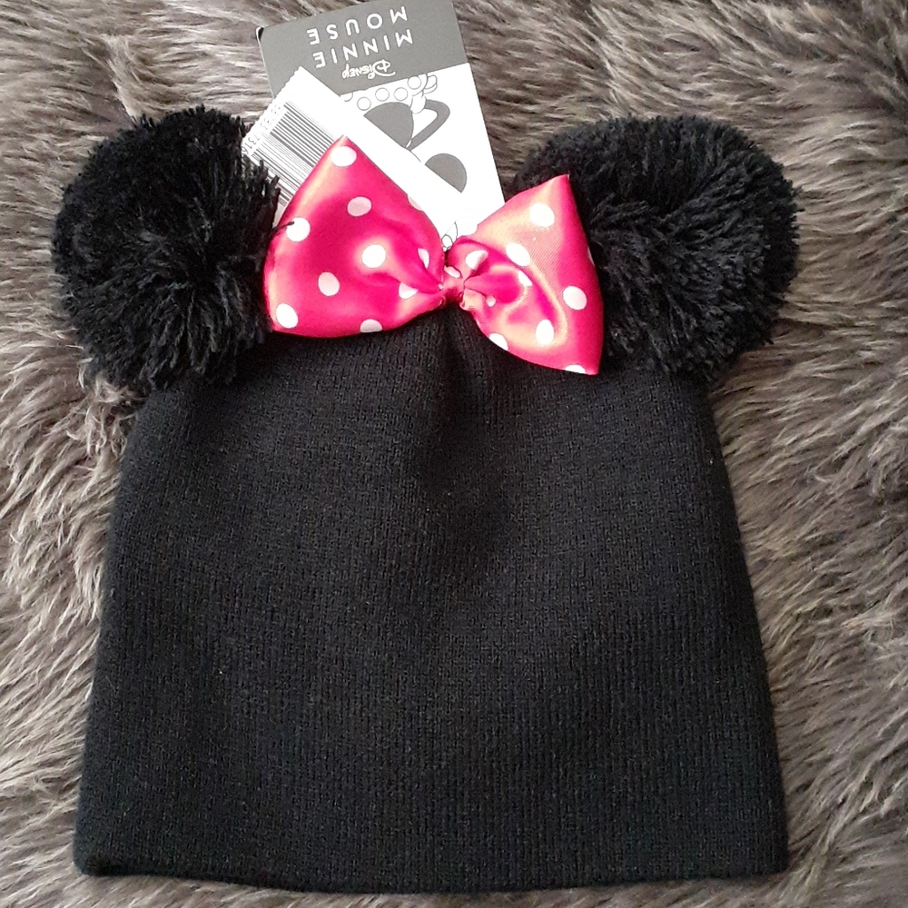 Disney's Minnie Mouse Pom Ears Beanie